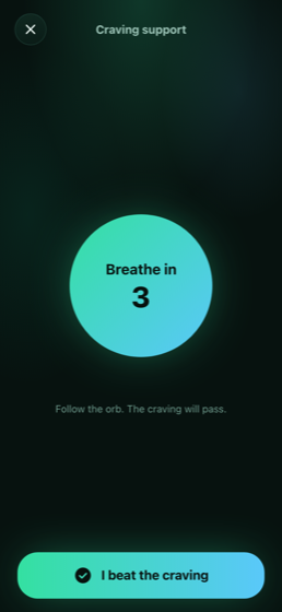 Craving breathing toolkit